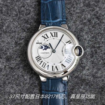 TW Factory Cartier Ballon Bleu 8217 Movement 42/37/33MM White Dial Watch